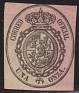 Spain 1855 Spain Coat 1o Negro y Rosa Edifil 36
